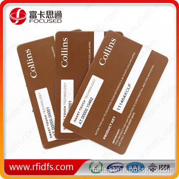 Factory custom NFC NTAG213 smart Magnetic Stripe card